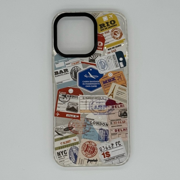 Other - iPhone 15 Pro Max Travel Sticker Phone Case